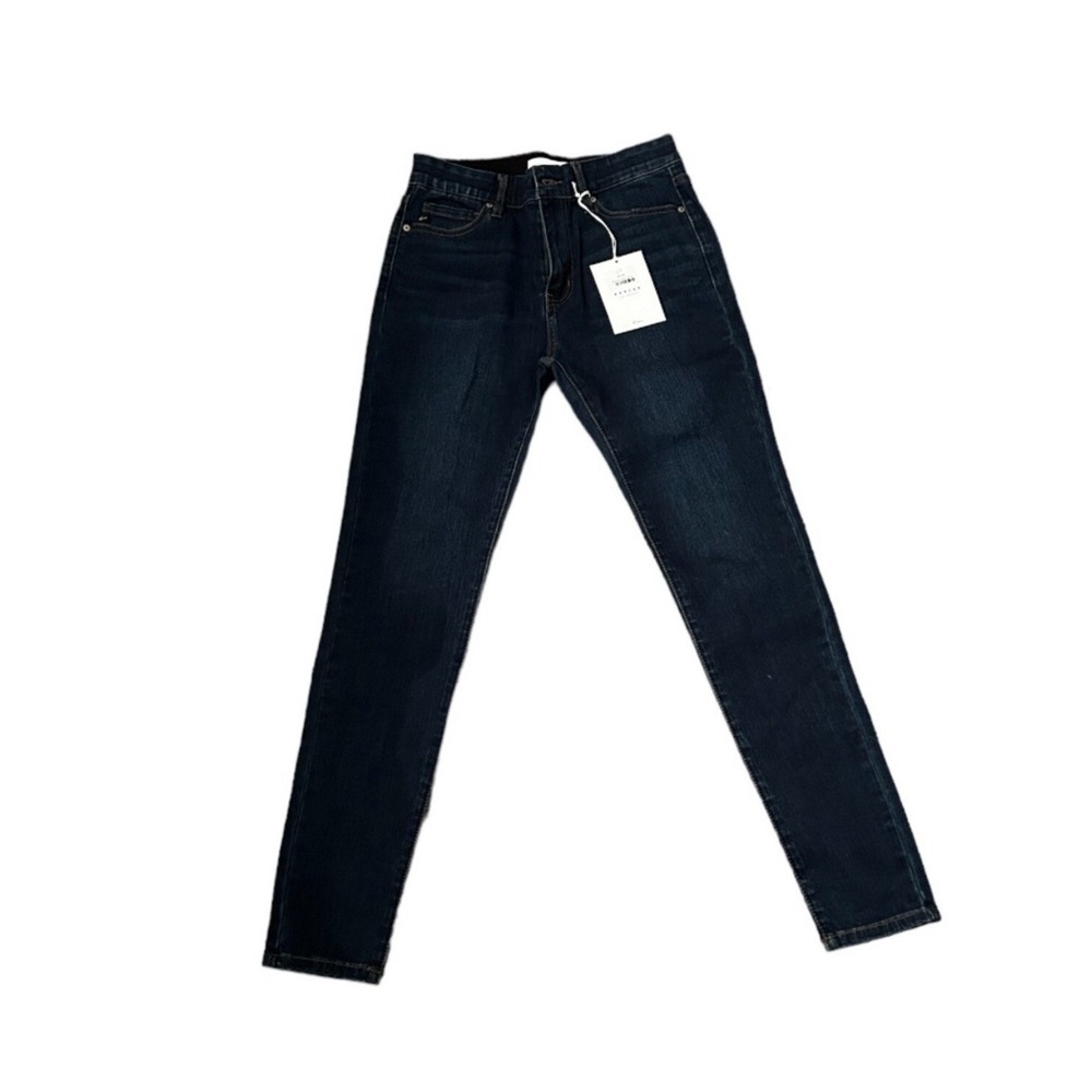 NWT KanCan Size 7/27 High Waisted Denim Dark Wash Jeans